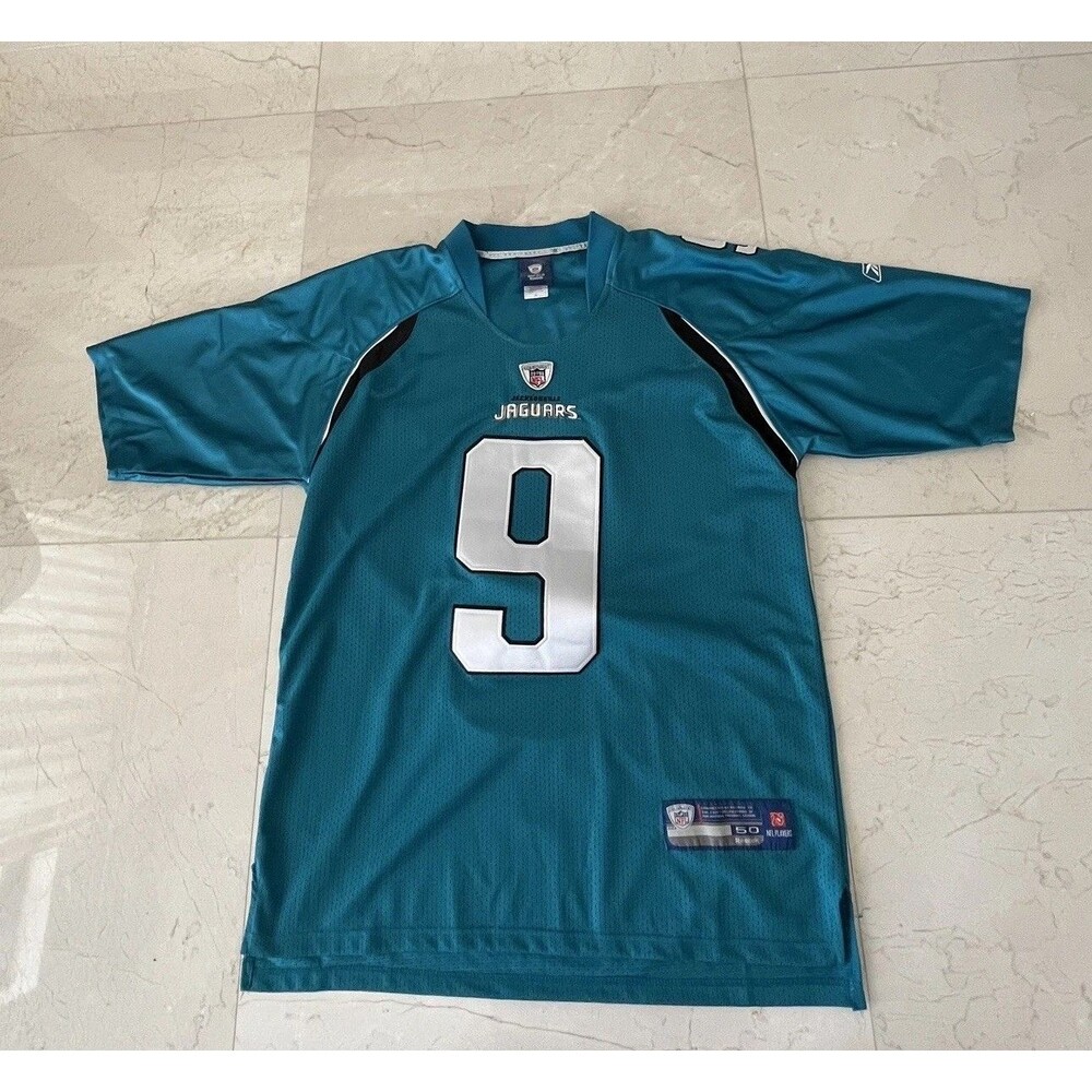 VTG Reebok NFL Authentic Jacksonville Jaguars David Garrard Jersey Sz50 Stitched